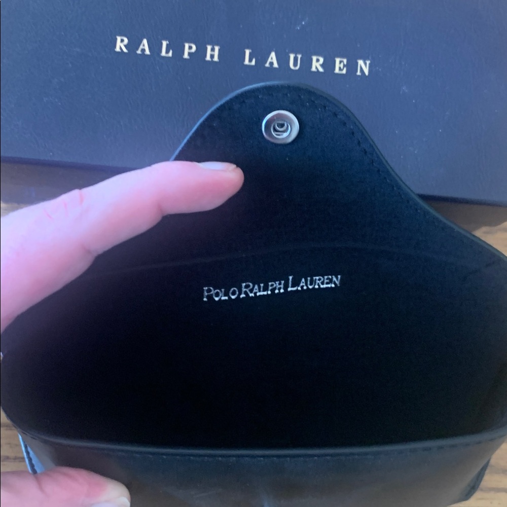 Polo Ralph Lauren Black Sunglasses Case - Picture 2 of 3